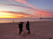 Brighton Beach Sunset