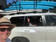 Touring-with-Dave -he likes to get out and about, and if your staying at Brighton Beach Retreat you can join in the fun and adventures