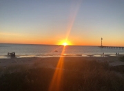 Brighton Beach, the jetty, the sunset.........