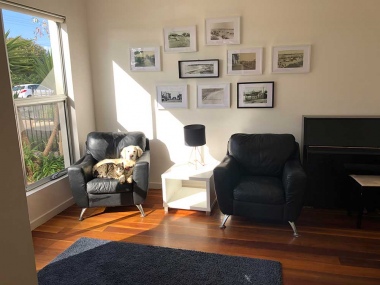 The Library - perfect to chill or we welcome you to play the piano